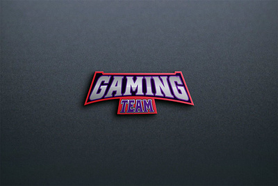 Gaming logo design 3d 3d logo creative logo esports gaming gaming logo graphic design logo logo design logos mascot logo modern logo typography unique logo vector