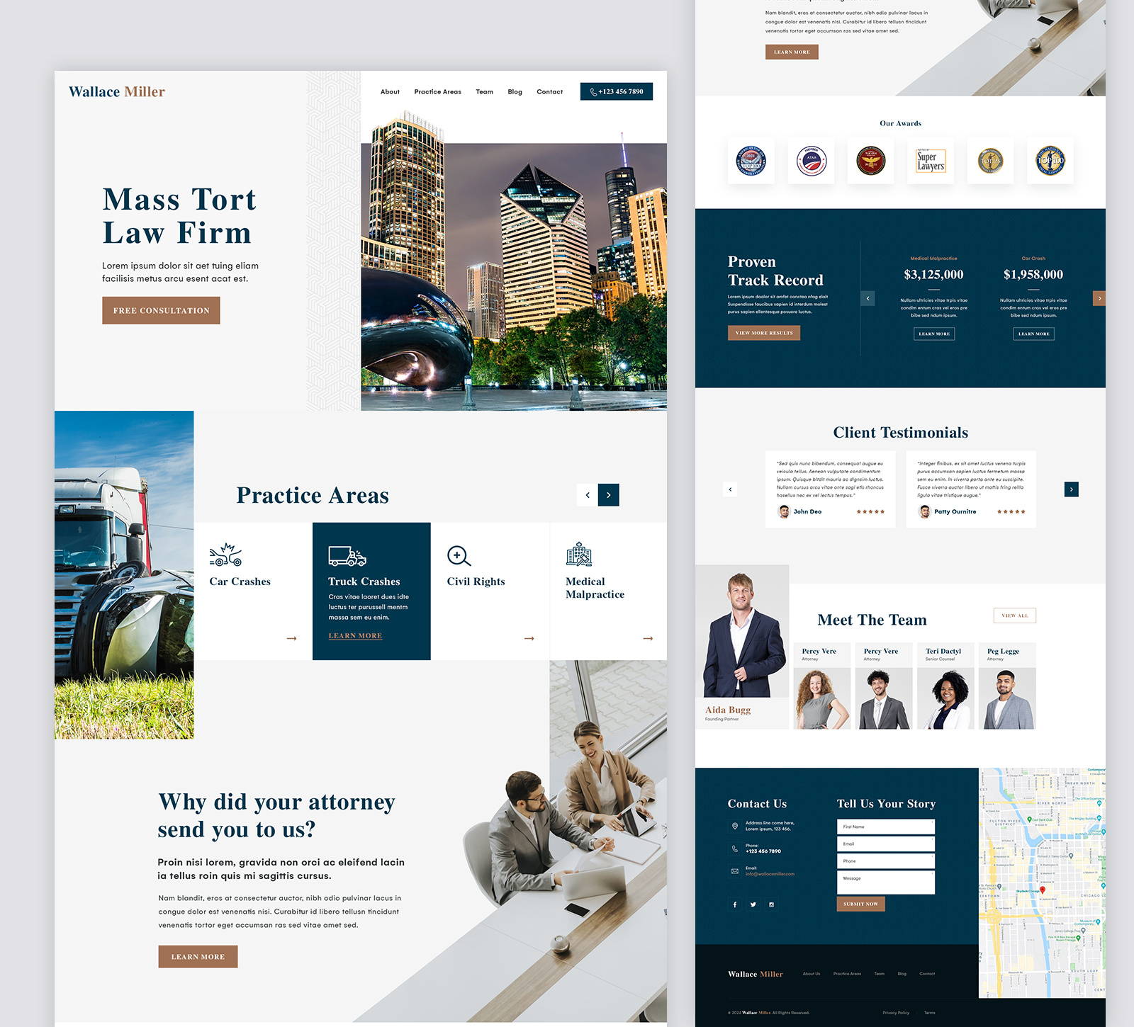 law firms Web Design