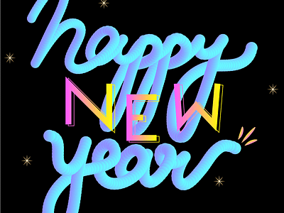 NEW YEAR WISH 2024 adobe design digital art dribble fonts fontsdesign graphic design graphicdesigner happy happynewyear illustration instagram newyear newyear2024 newyeartypography newyearwish typodesign typography vector