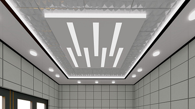 Ceiling design 3d animation architecture ceiling design