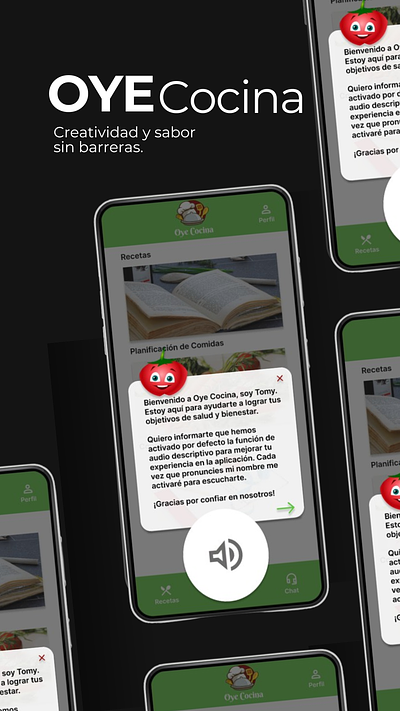 Oye Cocina - App app design ui ux