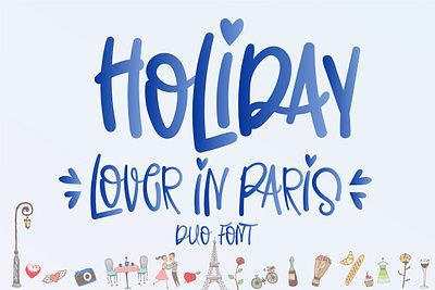 Holiday Lover in Paris Font branding typeface carefree lettering casual typography charming handwriting cute fonts diy projects friendly typeface greeting card font handwritten font informal font invitation script lovely fonts modern calligraphy pretty fonts script typeface social media typography stylish script ui