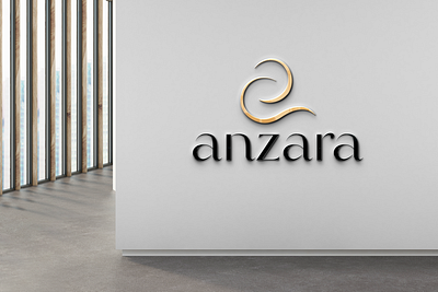 Logo Design - Anzara a logo anzara branding business clothing logo corporate creative design fashion logo graphic logo marketing modern professional