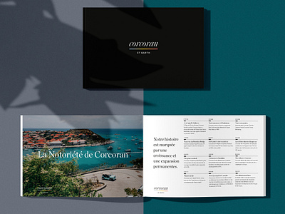 Corcoran St Barth // Graphic Design graphic design print