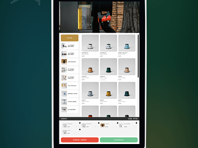 Kiosk Concept For MEAMA design kiosk app design ui ux