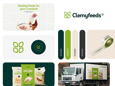 Clemyfeeds - Branding for an Agric-Tech platform agric tech brand brand identity branding design logo