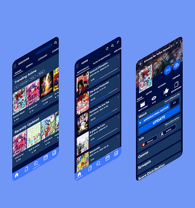 Anime-App animation branding ui