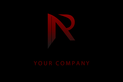 Modern letter NR Logo Design branding design graphic design illustration letter n letter nr letter r logo typography ui ux vector