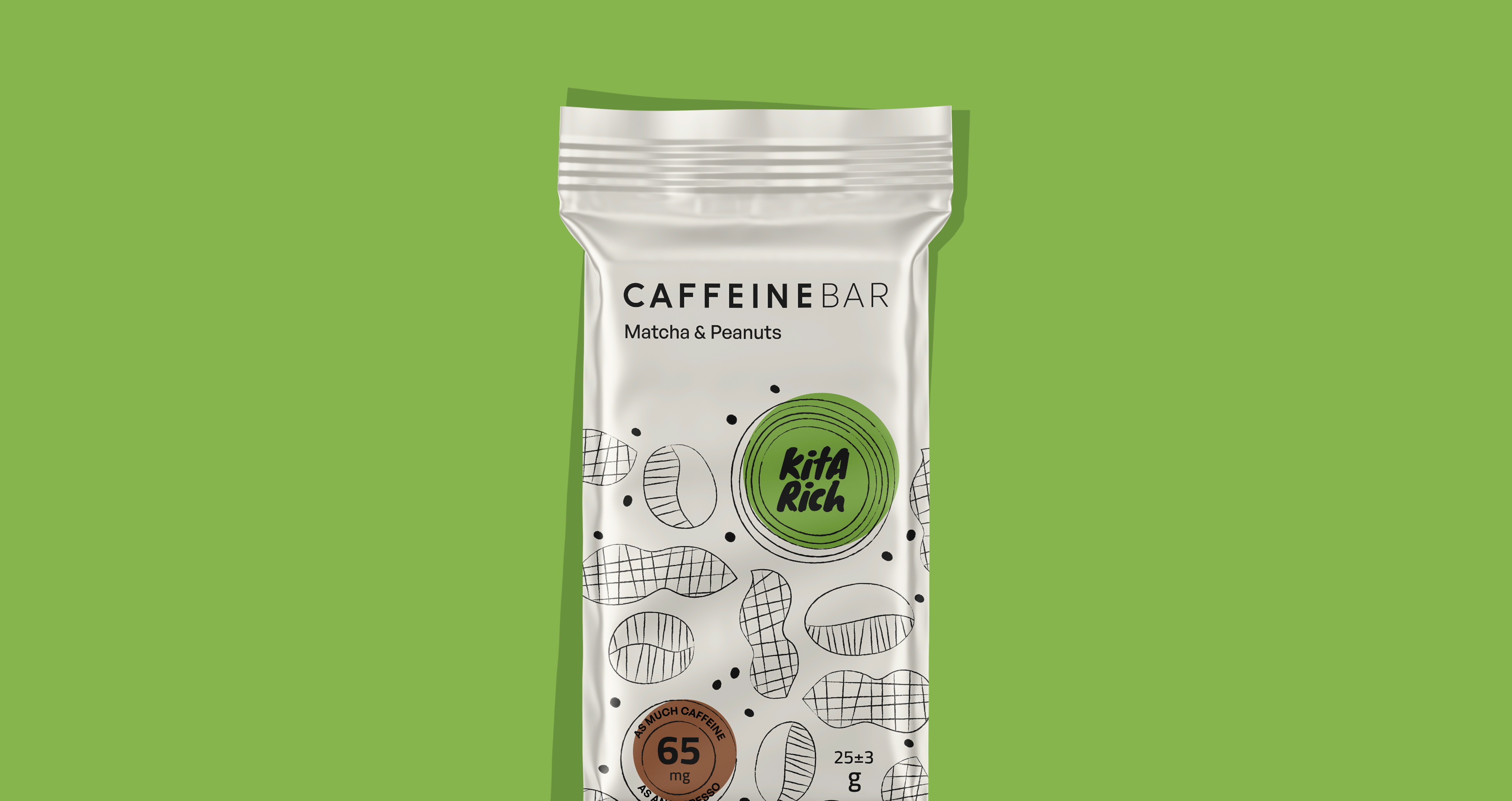 Caffeine Bar brand branding graphic design package design packaging