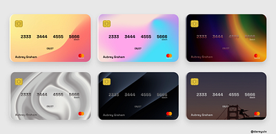 ATM Card Design 3d branding design graphic design product design ui uiux web design