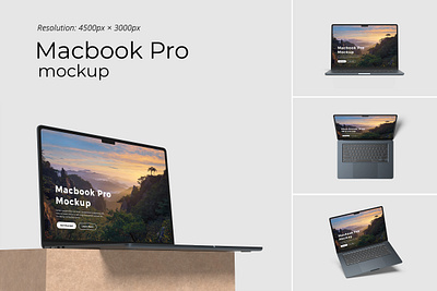 Macbook Mockup 3d branding desktop graphic design