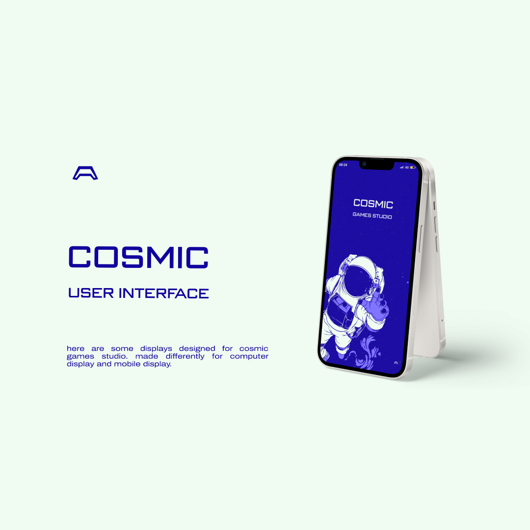 Android Ui & Website Interface - Cosmic 🎮 3d animation brand identity branding characterdesign designermanjur game gamers gaming gaming ui gaminglife gaminglogo gfx gfxmanjur graphic design graphicdesign logo logodesign logoesport ui