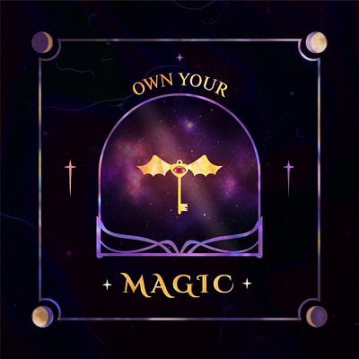 Own your magic animation graphic design illustration m motion graphics motionart