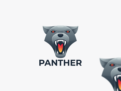PANTHER branding design graphic design icon logo panther design logo panther logo