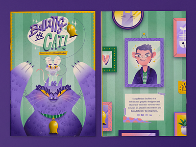 Belling the Cat — Zine belling the cat booklet character character design childrens illustration design illustration zine