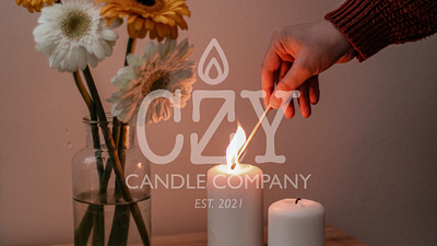 CZY Candle Company Branding Project adobe illustrator adobe photoshop brand identity branding branding design design graphic design illustration logo logo design ui vector visual design