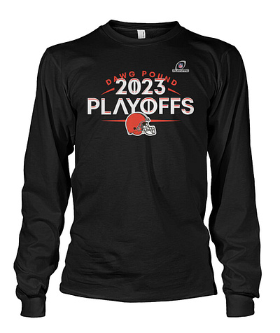 Cleveland Browns 2023 NFL Playoffs Shirt branding graphic design illustration logo ui