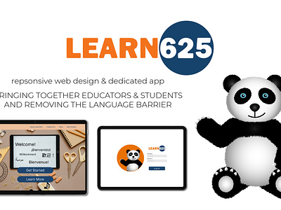 Learn625 Responsive Web Design & Mobile App adobe illustrator adobe photoshop brand identity branding design graphic design illustration logo logo design motion design prototype ui ui design user centered design user focused design ux ux design vector visual design