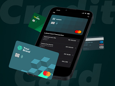 Design Whitelabel Credit Card branding creditcard issuing ui wallet whitelabel