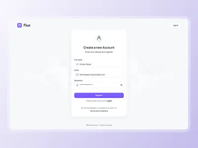 Registration/Sign up/Authentication modal UI Design - Beyond UI authentication ui beyond ui design system figma free ui kit hero section homepage ui log in login login ui sign up sign up ui signup signup ui ui webdesign