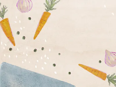 Fried Rice adobe fresco cooking fried rice illustration illustrator recipes