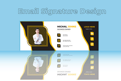 Magic Email Signature design.These design indeed feel like magic design email emaildesign emailsignature emailsignaturedesign graphic design graphicvectry grow unique