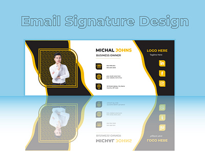 Magic Email Signature design.These design indeed feel like magic design email emaildesign emailsignature emailsignaturedesign graphic design graphicvectry grow unique