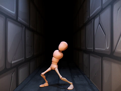 Armless Man 3d 3d animation animation animation shot creative creative animation shot motion graphics