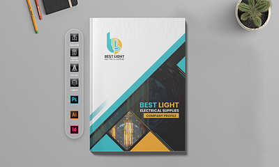 8 Page Compnay profile Brochure Design booklet