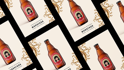 Cerveja Artesanal Marafada Concept branding graphic design logo motion graphics ui