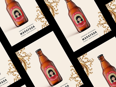 Cerveja Artesanal Marafada Concept branding graphic design logo motion graphics ui