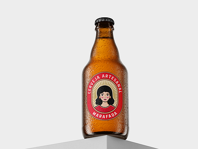 Cerveja Artesanal Marafada Concept branding design graphic design illustration logo vector