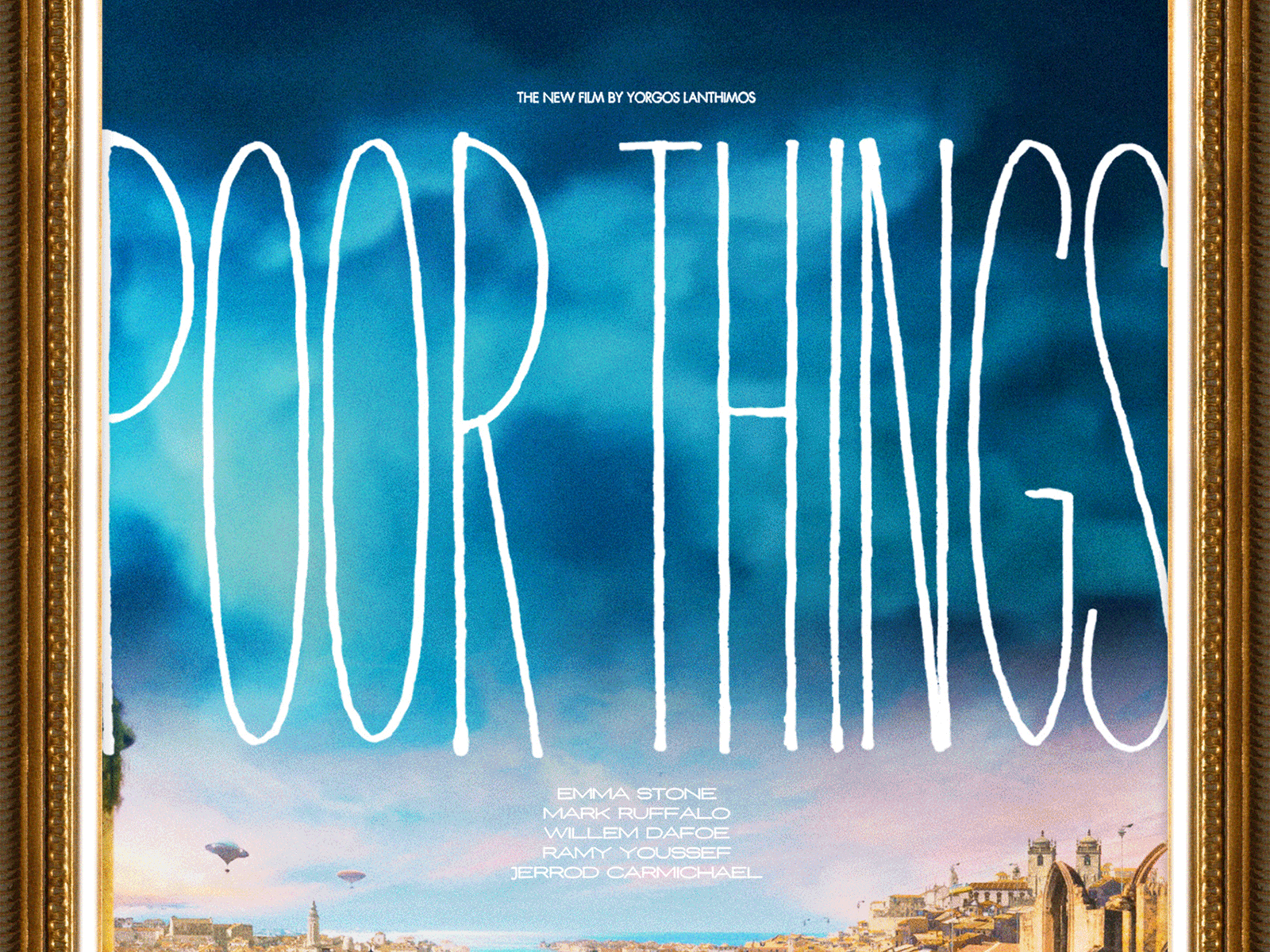 Poor Things 2023 animation emma stone key art movie poster movie posters poor things poster poster art poster design posters surreal yorgos lanthimos