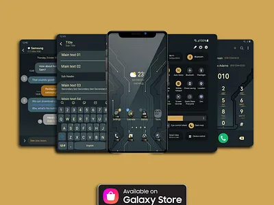 Oubihi 3d a animation branding design graphic design illustration logo motion graphics theme galaxy ui
