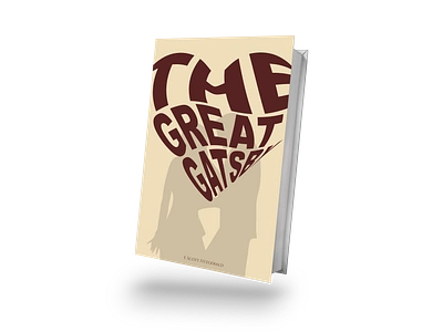 The Great Gatsby book cover 3d animation branding graphic design logo motion graphics ui