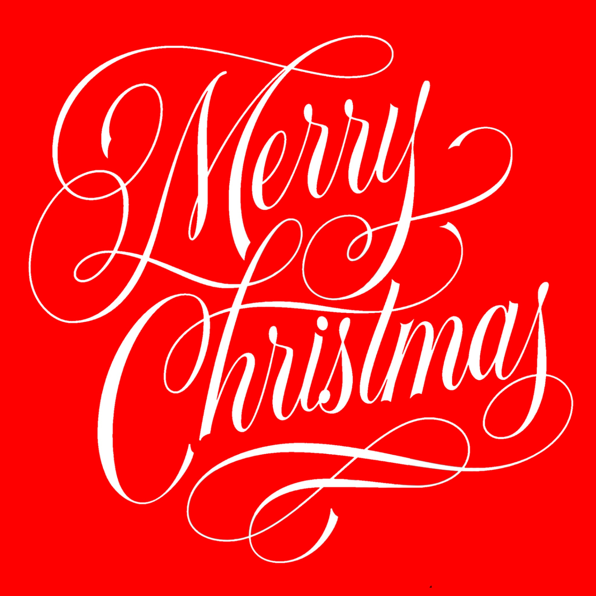 Merry Christmas graphic design hand lettering lettering type vector