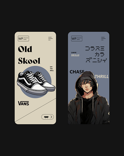 Vans Old Skool Graphic Application app app design application application design branding daily ui design graphic design illustration interface mobile mobile design ui ui design ux ux design uxui