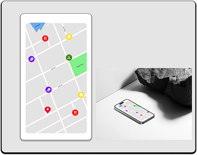#DailyUI #029 Map app dailyui graphic design ui ux