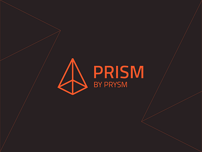 Prism By Prysm - Visual Identity Design abstract architecture brand branding business company design geometric geometry identity interior logo logomark modern prism simple studio symbol triangle visual