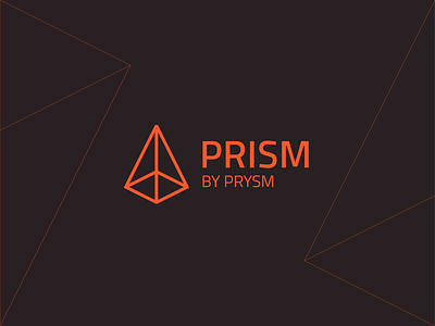 Prism By Prysm - Visual Identity Design abstract architecture brand branding business company design geometric geometry identity interior logo logomark modern prism simple studio symbol triangle visual