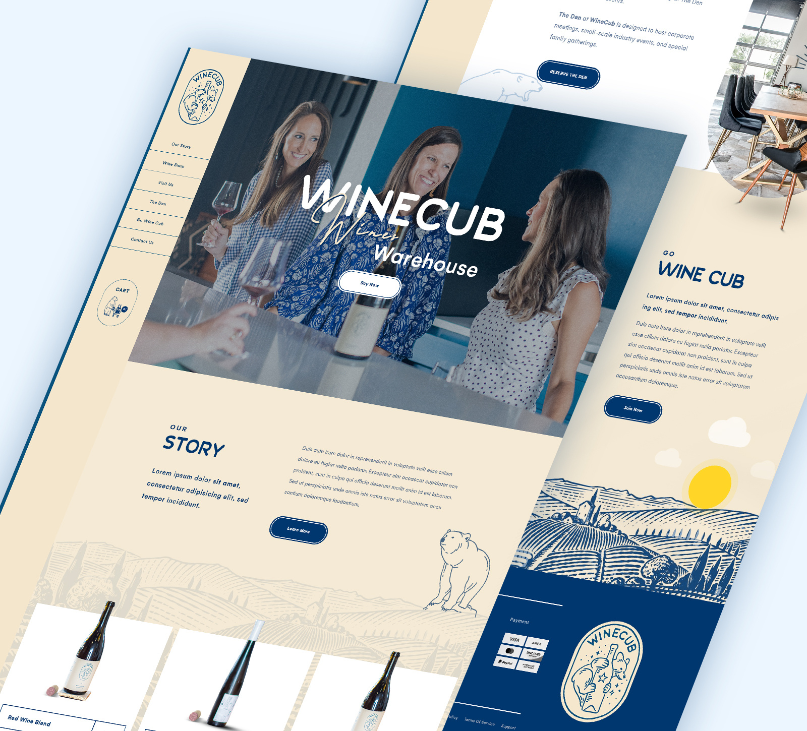 Food & Drink Web Design