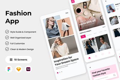 Style - Fashion Mobile App ux