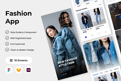 Sphere - Fashion Mobile App ux