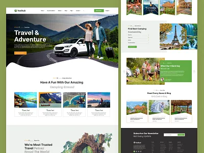 Travel website design page. figma figma page home page landing page modern ui tasveling design tour tour design tourism travel blog travel website traveling landing page travling ui uiux design ux web ui website website designing website ui