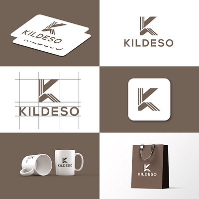 K letter Sculpting Logos for Impact timeless design
