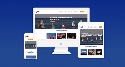 Scarborough Yacht Club Website Revamp figma responsive design ui ux website wordpress