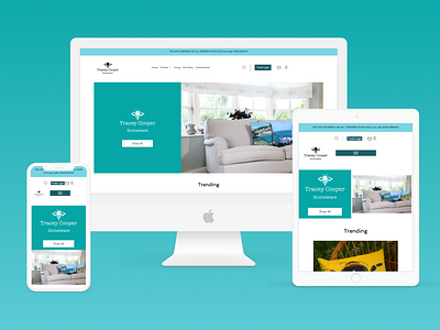 Tracey Cooper Homeware Website Redesign figma layout responsive design ui ux website wireframing wordpress