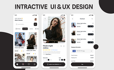 E-commerce UIUX design