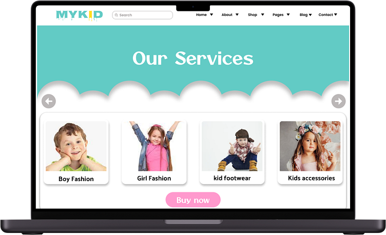 Light UI screens - Ecommerce website with products for kids by Surabhi ...