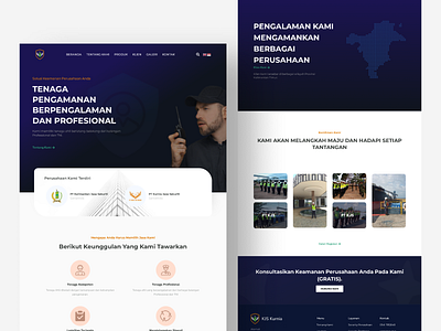 KJS Kurnia - Company Profile Website Design designexploration indonesia ui uidesign uiux ux uxdesign webdesign website